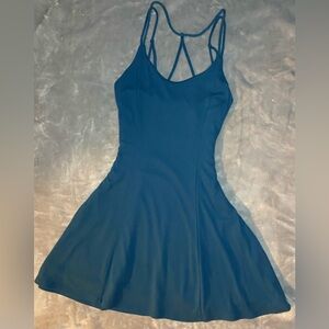 SOLD Aeropostale Elegant Blue Spaghetti Strap Dress